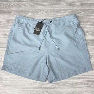 Ted Baker London‎ Hiltree Swim Shorts Mens 4 Blue Recycled Polyester 269779 NWT